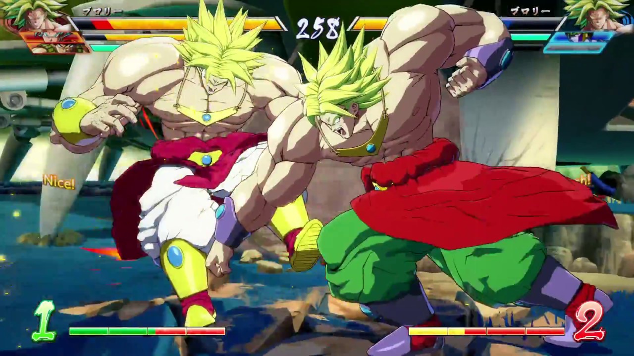 ドラゴンボールファイターズ ブロリーの突進技が強い