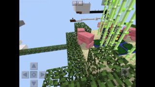 ゆっくりピタゴラス マインクラフトpe スカイブロックPart2