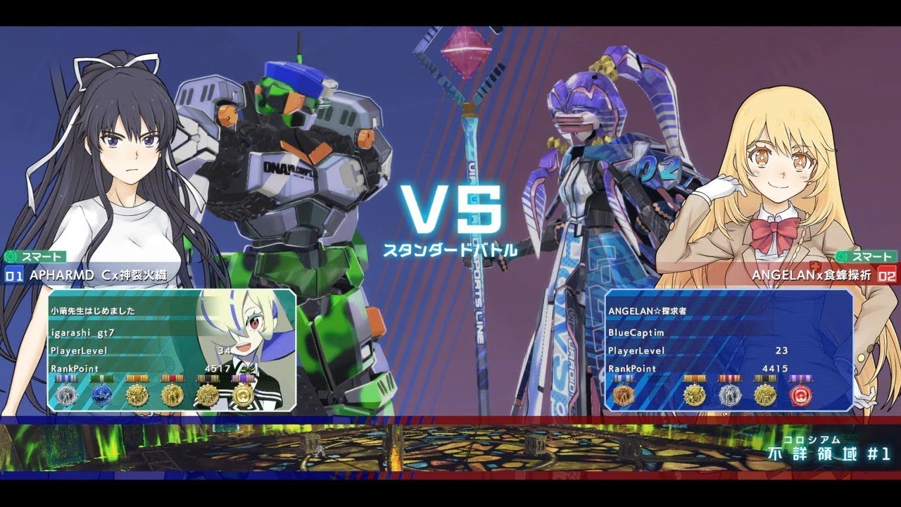 【禁書VO】CaptimバーチャロンTV ランクマッチ第117戦 とある魔術の電脳戦機 2018/3/4 とあるチャロン