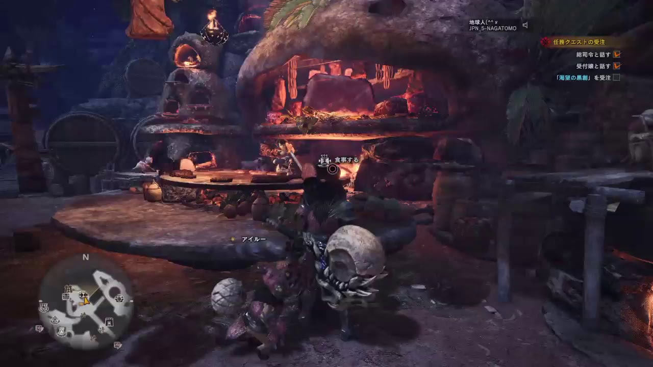 生放送で、モンスターハンターワールドをやりながら雑談♪　気軽にコメント下さい♪