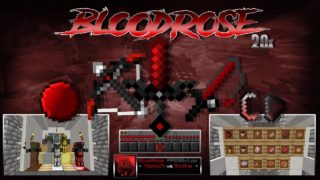 マインクラフト BloodRose - [20x] FPS+ PACK | MadSwift vs ShuN
