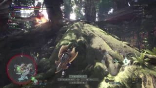 初心者　モンスターハンターワールド＠グラム＆おしず