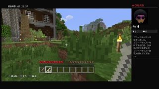 【マインクラフト】マイクラ　ちょしとサリー　２人で森の大きな館に挑む！！（ちょし目線配信）