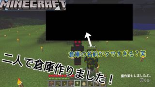 【マインクラフト】物も増えたし倉庫でも作るか！#3