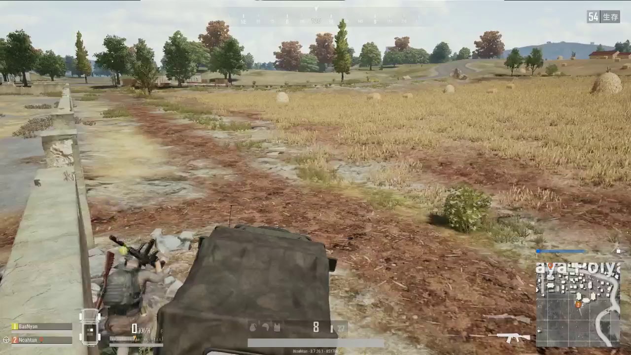 【PUBG女性実況】🌸先輩　とDuo　ドン勝の旅！