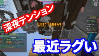【マインクラフト】深夜テンションでスカイウォーズ【無編集】