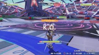 とある魔術の電脳戦機_20180309202759　フェイvsサイファー　だんだんコツ掴めてきた