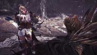 モンスターハンター：ワールド　ネルギガンテ　弓練習