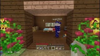 【マインクラフト】＃2 Kyo毒グモのエサになる、、【PS4】