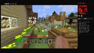 マインクラフト真夜中の探索　廃坑