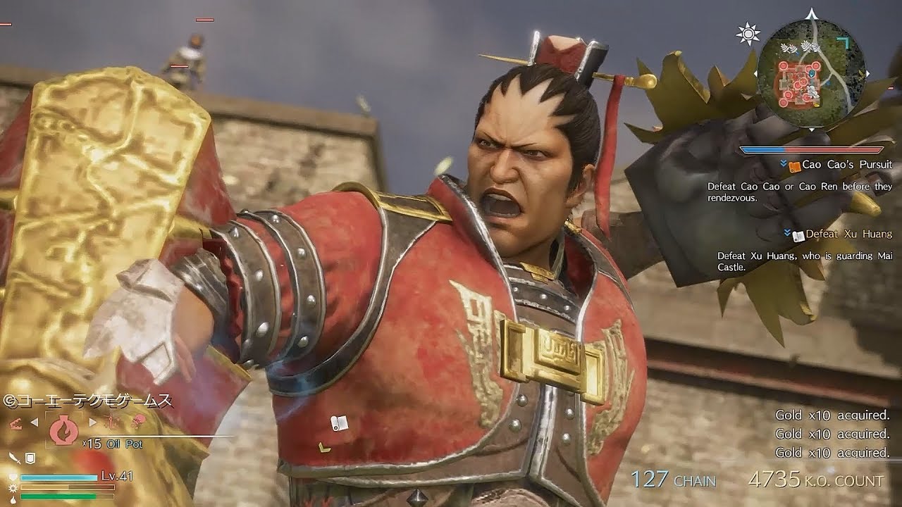 真・三國無双８_丁奉_アクション紹介（PC版）