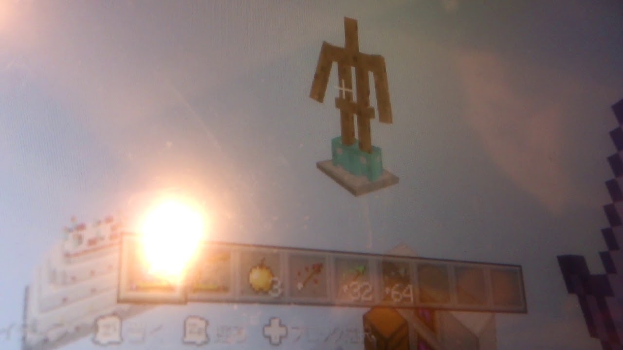 マインクラフト！ヤバいバグが起きたw(声が聞こえるけどブタサンの声ですw