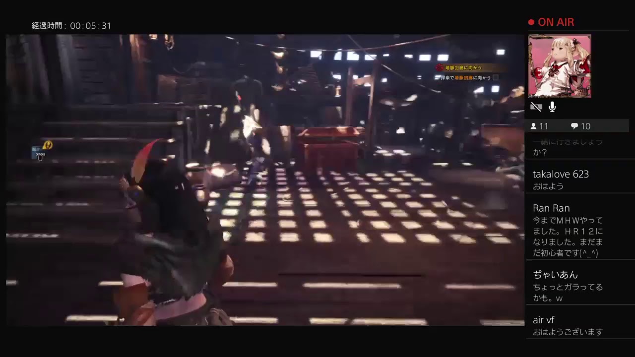 [MHW/HR12]   生配信　超初心者モンスターハンターワールドその11