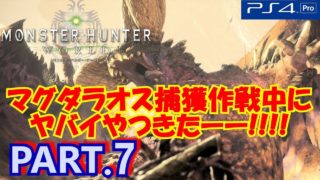 #7【モンスターハンターワールド,MHW】マグダラオス捕獲作戦☆モンハン初心者のプレイ☆ライトの実況