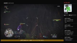 モンスターハンターワールド　のんびり採取とか環境生物集め