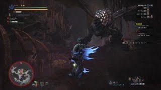 モンスターハンター：ワールド　歴戦オドガロンとバゼルギウスの連携デスコン！