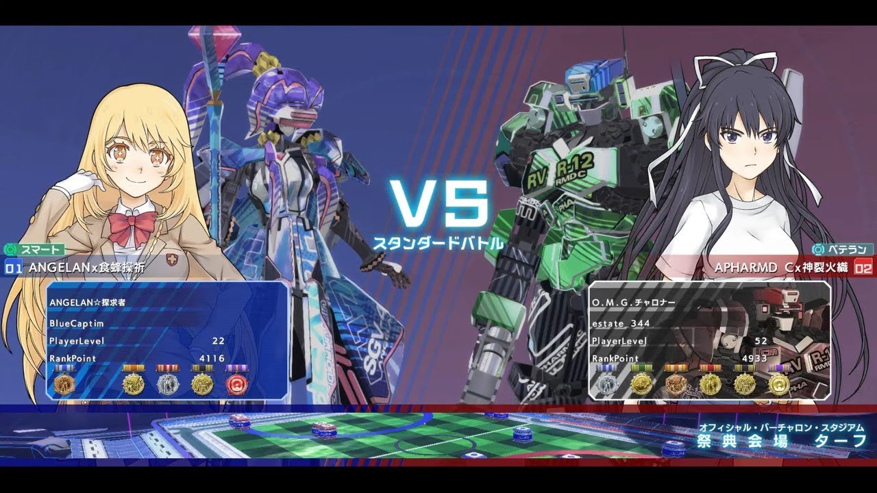 【禁書VO】CaptimバーチャロンTV ランクマッチ第112戦 とある魔術の電脳戦機 2018/3/4 とあるチャロン