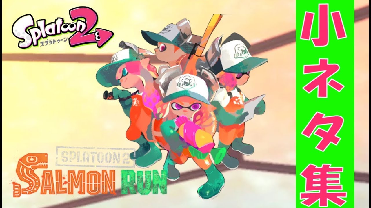 【スプラトゥーン2】サーモンラン小ネタまとめ