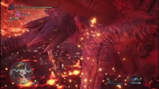 【MHW】チャージアックス テオ・テスカトル 0分針討伐【モンスターハンターワールド】