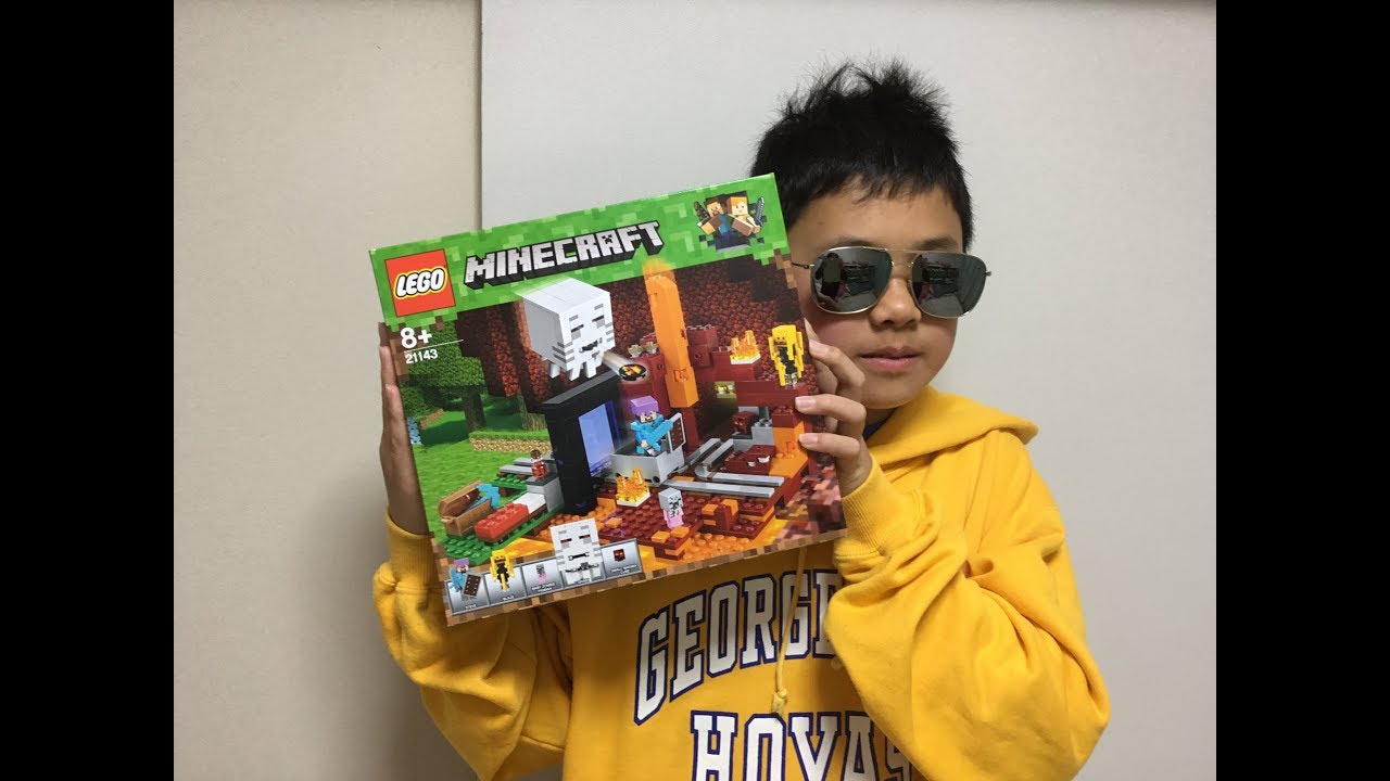 マインクラフトのLEGO きたぜ！！フォォー！！     (開封&組み立て動画）