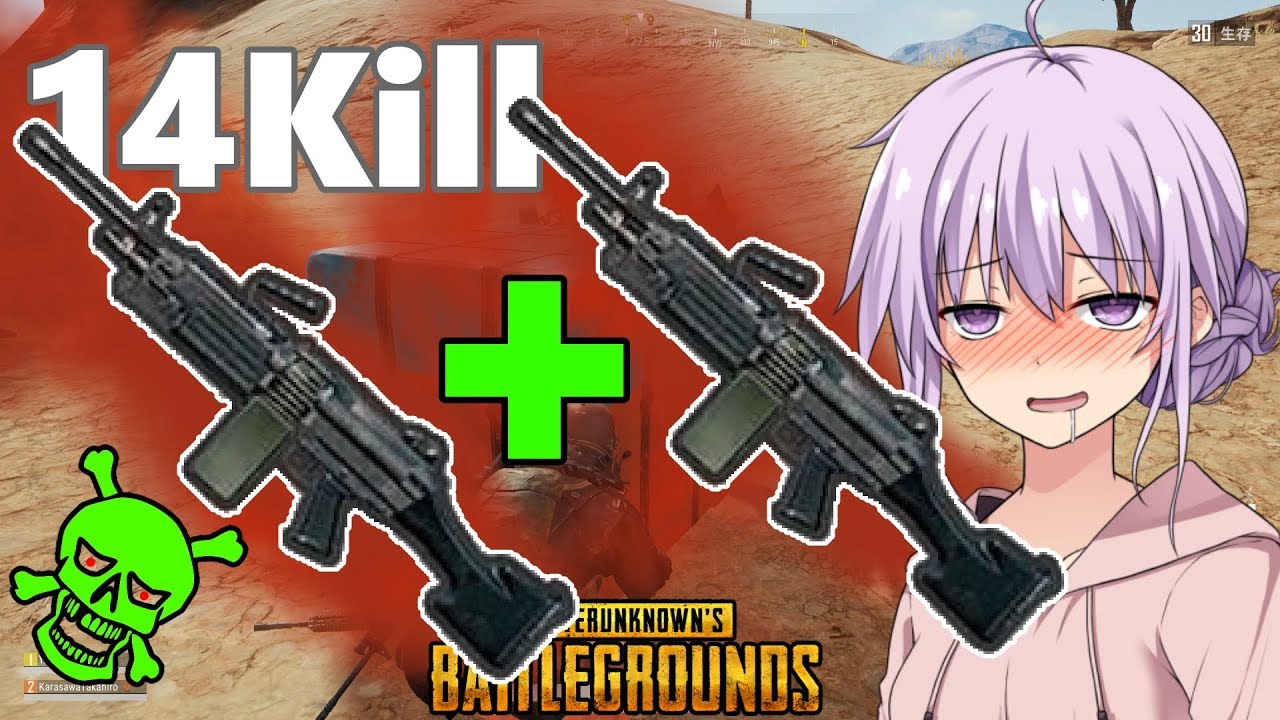 【PUBG】最強武器Dual249【VOICEROID実況】