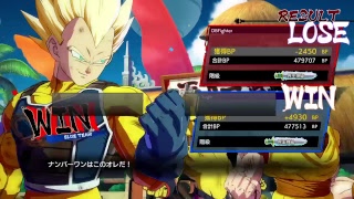 DBFランクマ。時間を無理やり作ったので新キャラ触る