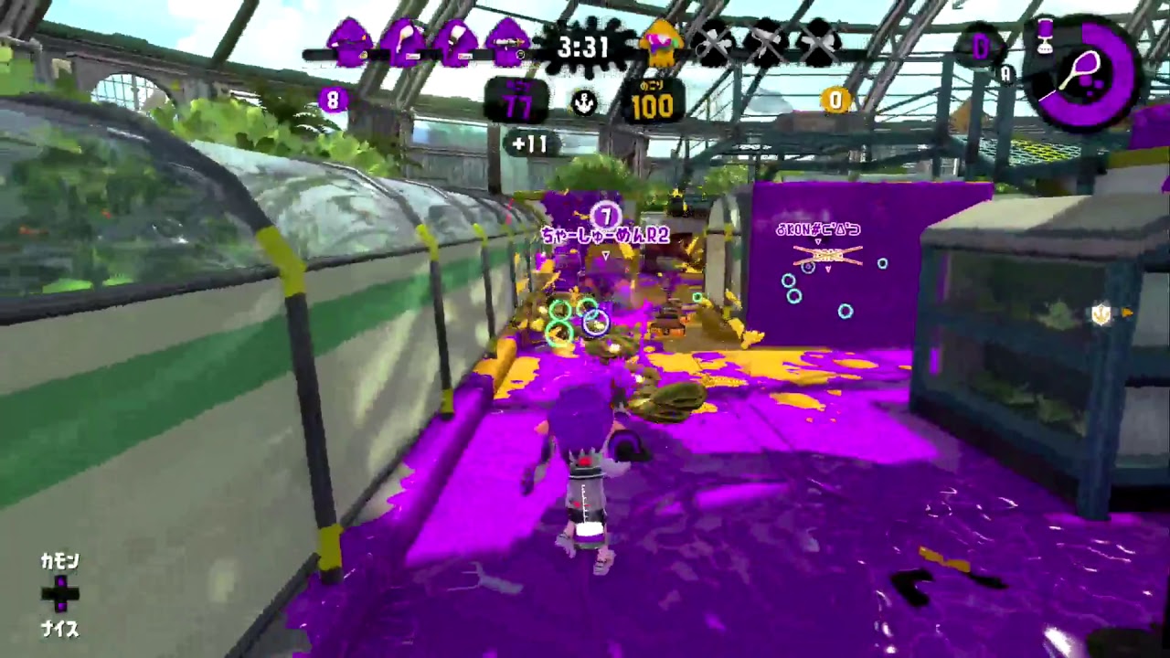 【スプラトゥーン２】スプラローラーでガチマ修行中、たまにリグマ、たまにサーモンラン【Splatoon2】