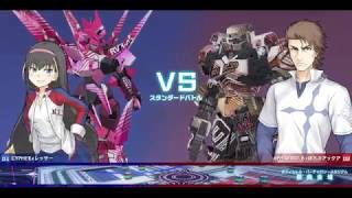 【プレマ】バトラー（あんちゃん）vs サイファー　とある魔術の電脳戦機