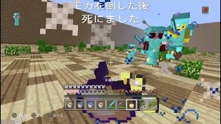 【マインクラフト】もこ、モカは、最強ハッキリわかんだね