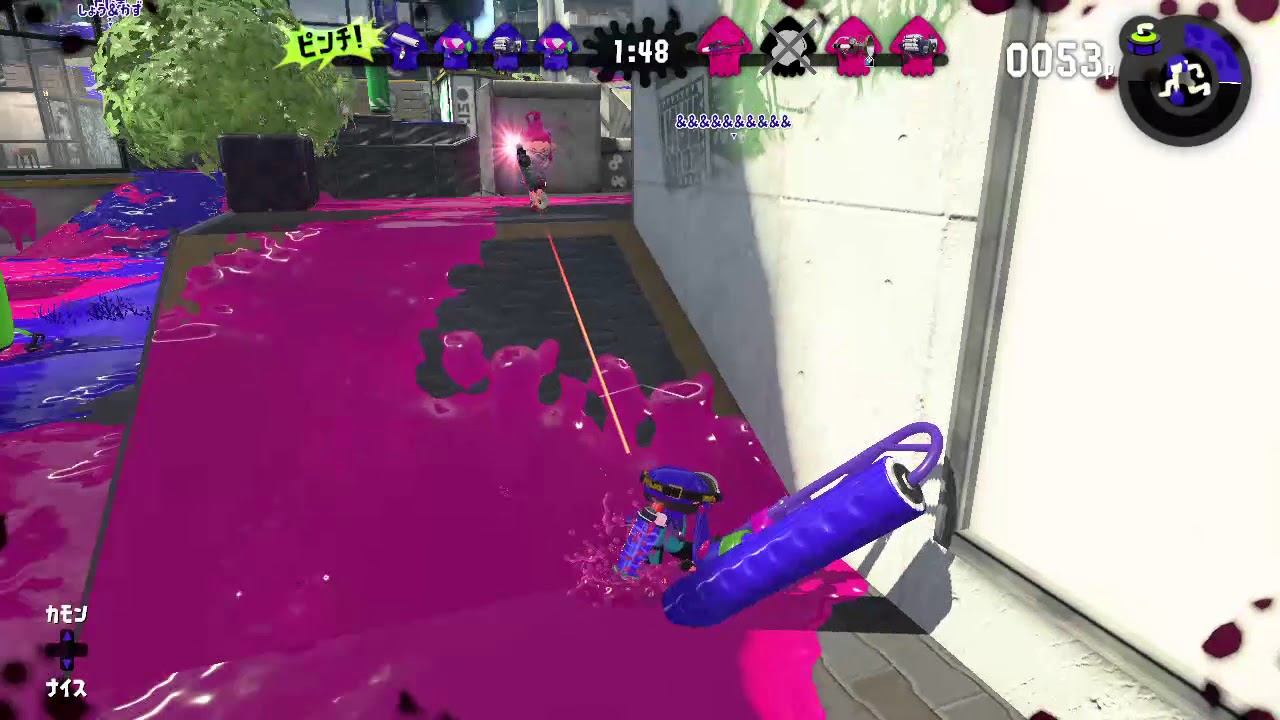 【スプラトゥーン2】実況なし 珍しい人(イカ)に遭遇しましたwパート4