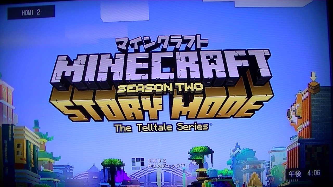 マインクラフトストーリーモード１　キャラクターたちが喋るから楽www