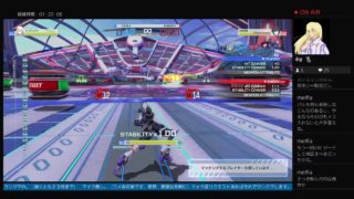 VerUP後、ランクマッチをバドスで。「とある魔術の電脳戦機」