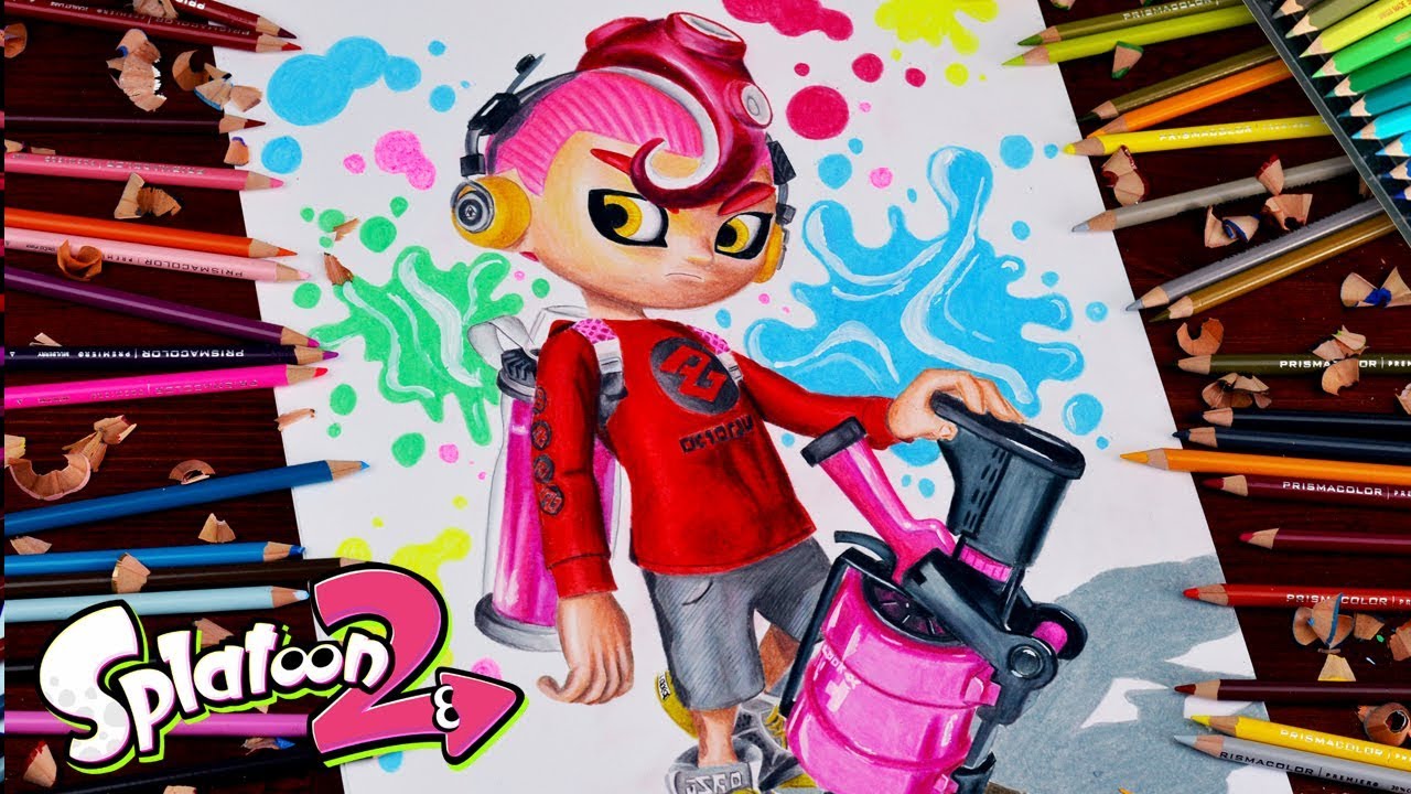 Drawing Splatoon 2: Octo Expansion - Octoling Boy - Nintendo Switch / スプラトゥーン２/ lookfishart