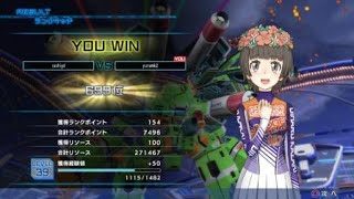 とある魔術の電脳戦機_20180320Rank GRY VS CYP