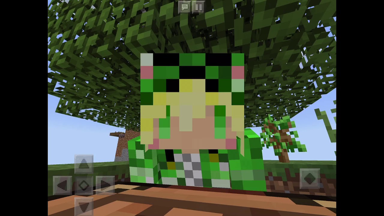 ゆっくりピタゴラス マインクラフトpe  スカイブロックPart1の無編集版