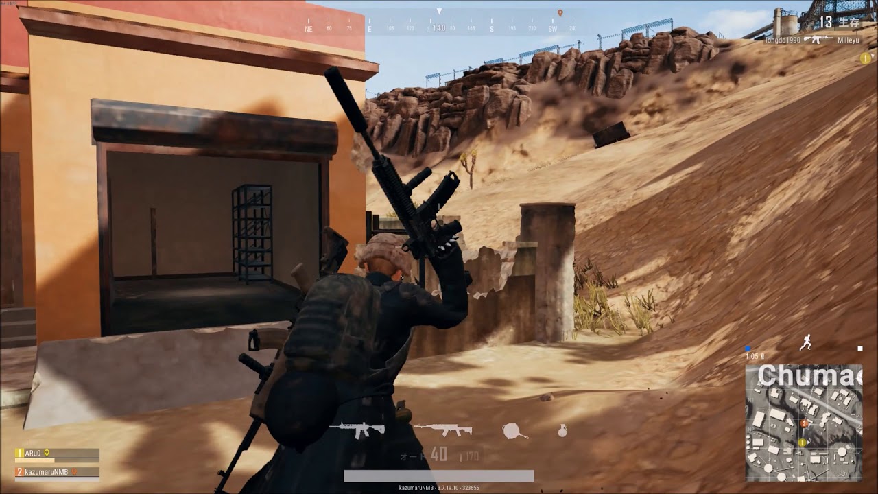 kazumaruのPUBG実況 DUO:ARuO