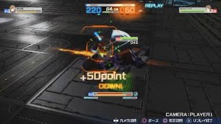 とある魔術の電脳戦機_20180318000918　ライデンvsバトラー　空中グラボムを使う