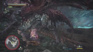 モンスターハンター：ワールド　ヴァルハザク　ランスソロ