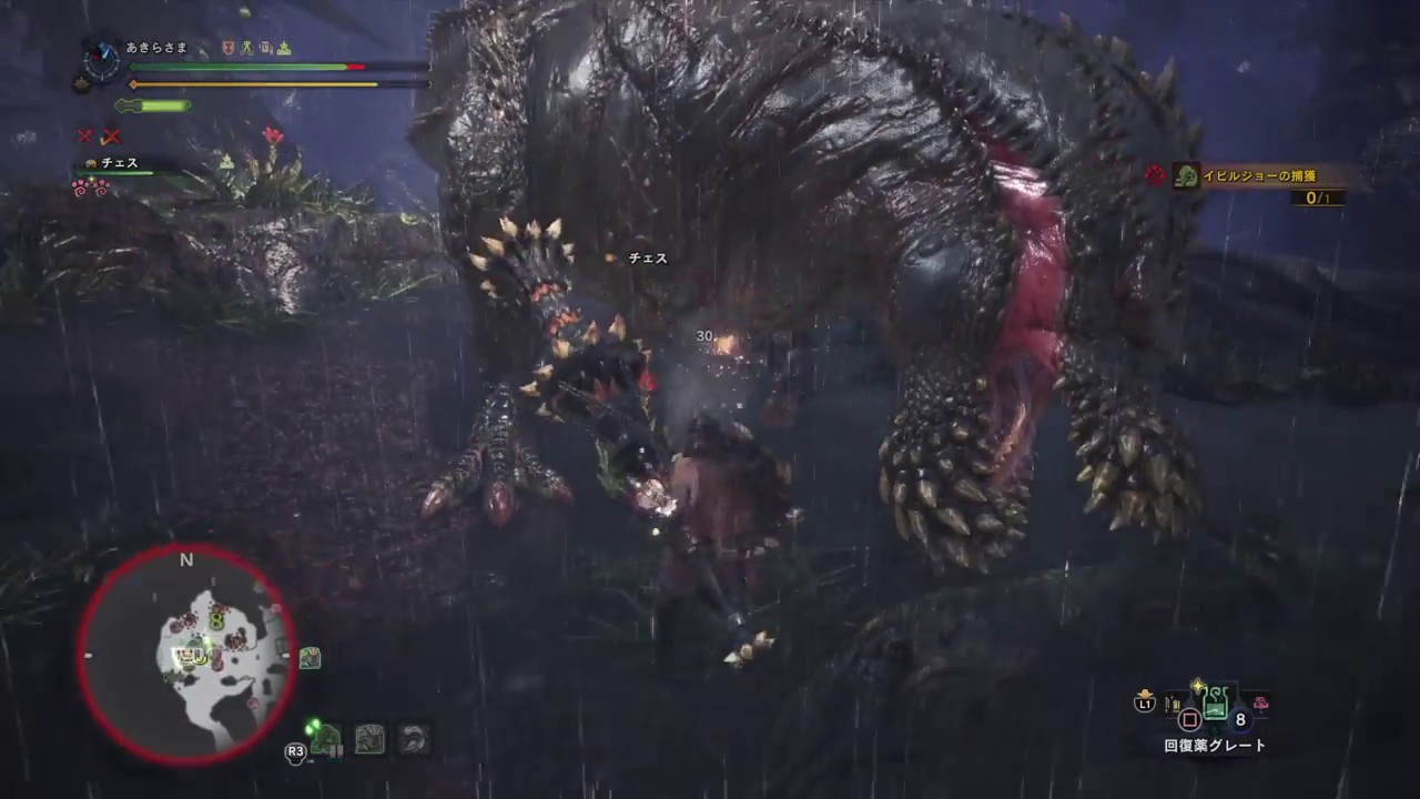 スパイラルチャージ　モンスターハンター：ワールド_20180323150044