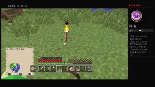 pato4マインクラフト初めてのライブはいしん