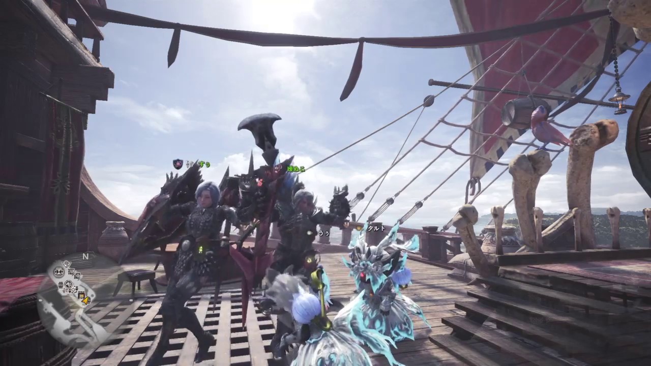 ただ踊ってるだけのおかしな人たち　モンスターハンター：ワールド