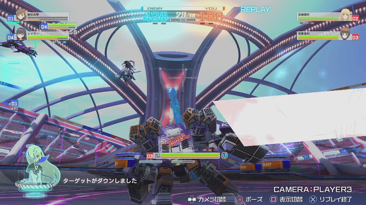 とある魔術の電脳戦機 2018 02 28 RAI&CYP Vs ANG&GRY GRY視點