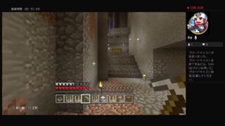 マインクラフト！！　深夜の線路引き