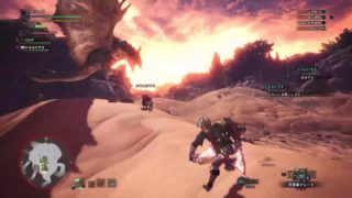 ひよっこハンター　モンスターハンターワールド　リオレイア