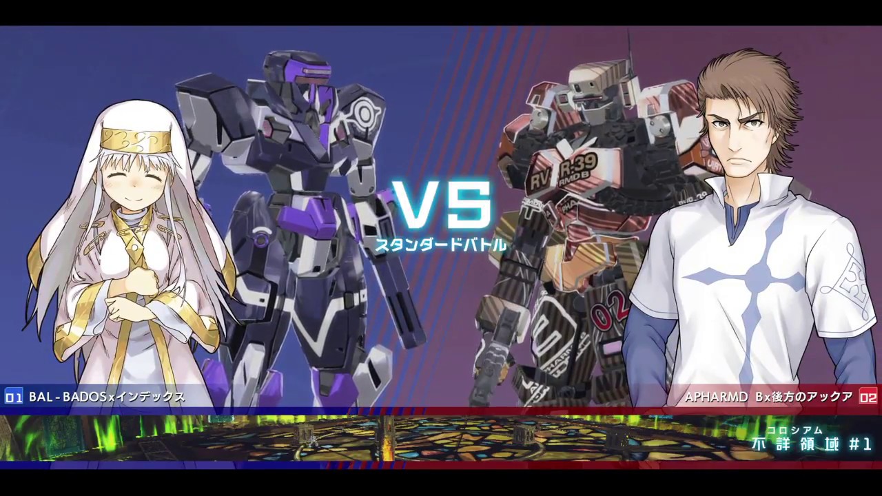 【禁書VO】2018年3月18日 ランクマッチ4 とある魔術の電脳戦機 バーチャロン とあるチャロン 相手目線