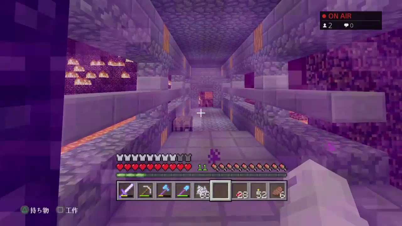 ［マインクラフト］出来るかな無限増殖［ピタンのPS4でマイクラ］