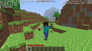 発売当初のマインクラフトをプレイ！