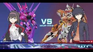 【プレマ】サイファー（あんちゃん）vs テムジン　とある魔術の電脳戦機