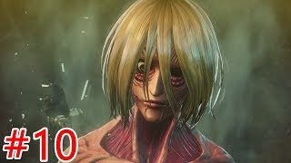 【進撃の巨人２】メインストーリー#10「悔いのない選択を」【PS4】