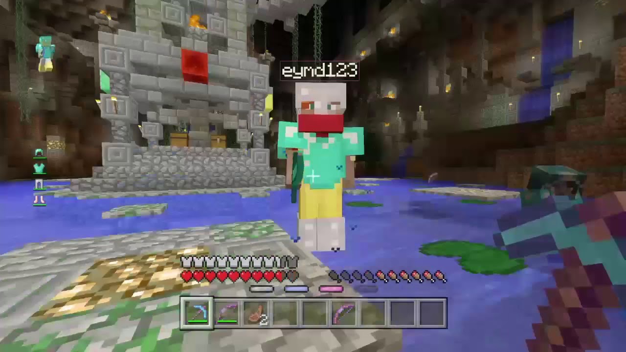 久しぶりの動画！やるゲームは、マインクラフトミニゲーム！！！